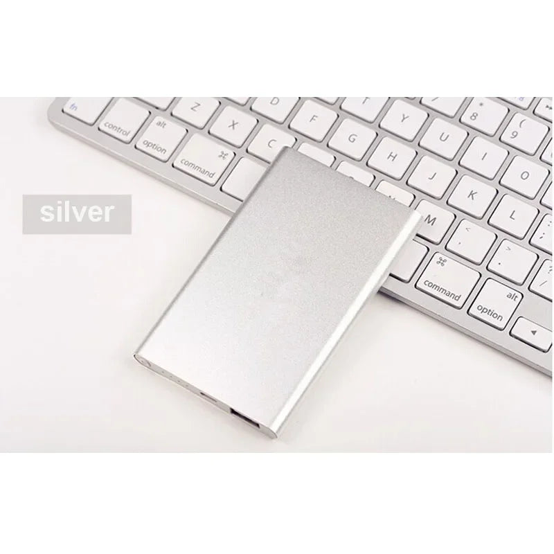 Power Bank 10000mAh Portable Charger Power Bank Ultra-thin Fast Charger External Backup Battery for IPhone Xiaomi Mobile Phone