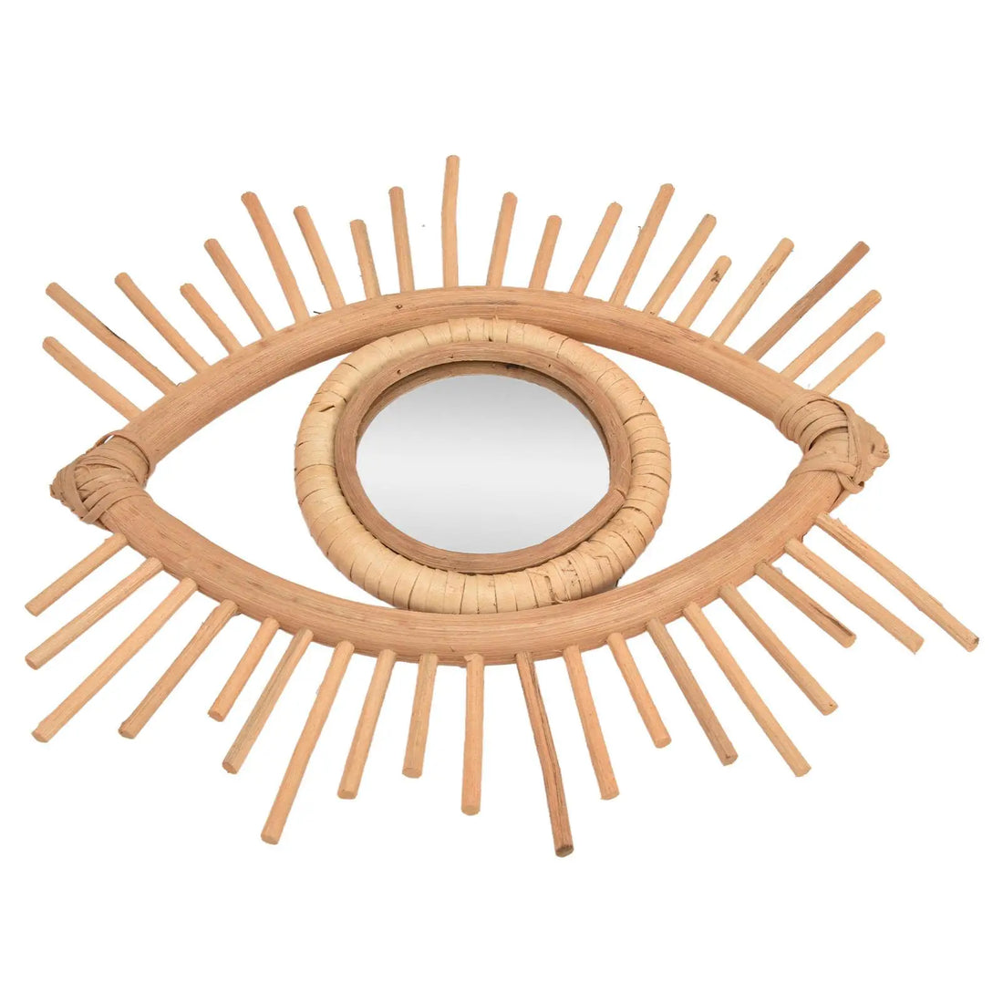 Eye Shape Glass Mirror Easy Install for bedroom for bathroom for living Room Home Decor