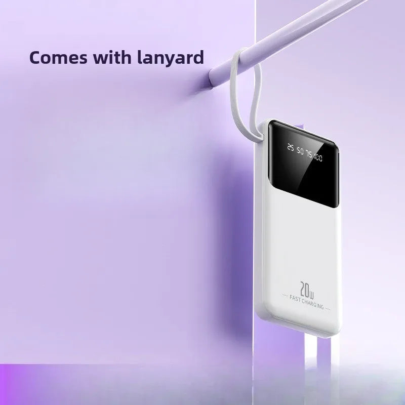 10000mAh 20000mAh Power Bank For iPhone Android phone Quick Charge Powerbank Portable External Battery Charger