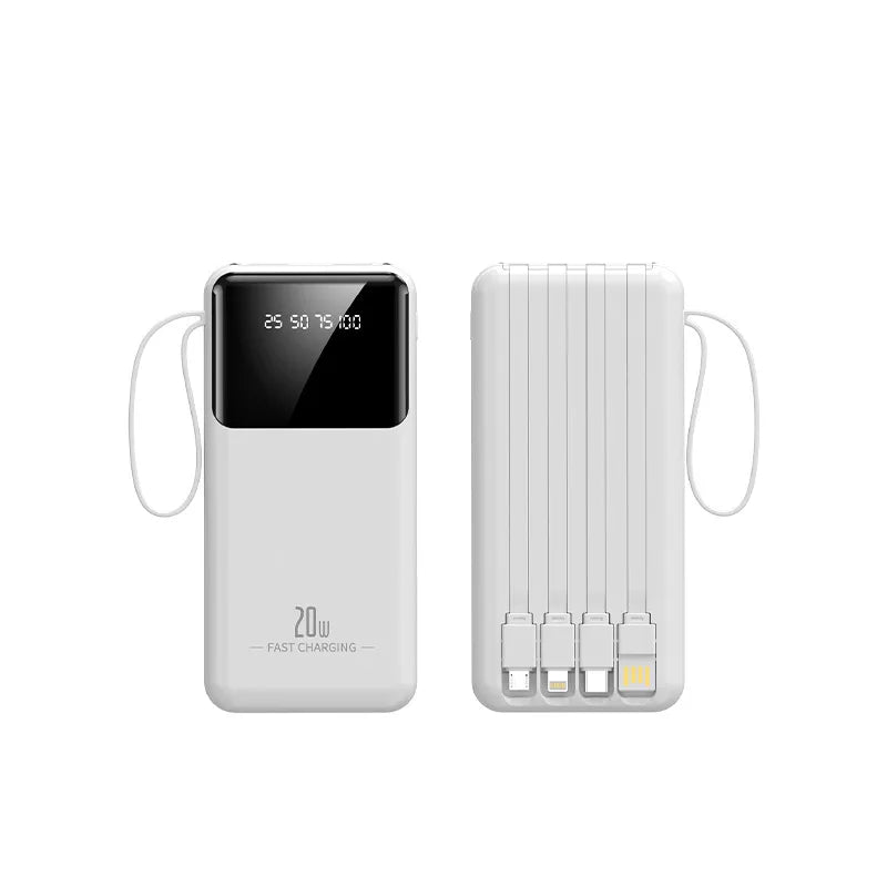 10000mAh 20000mAh Power Bank For iPhone Android phone Quick Charge Powerbank Portable External Battery Charger