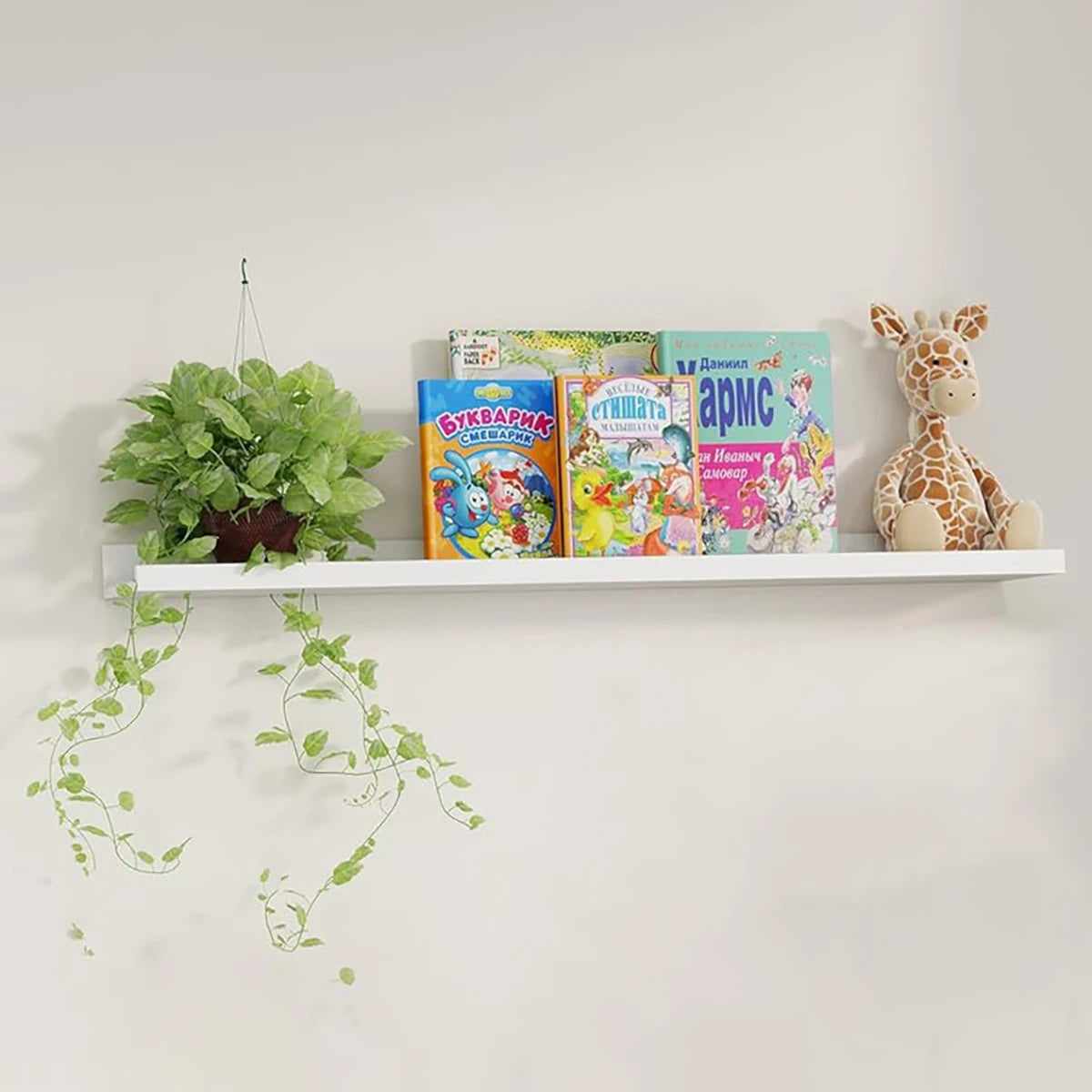 Floating Bathroom Shelves Room Decor No Drilling Storage Wall Rack Home Organizer Ledge Hardwares Cabinet Kitchen Home Decor