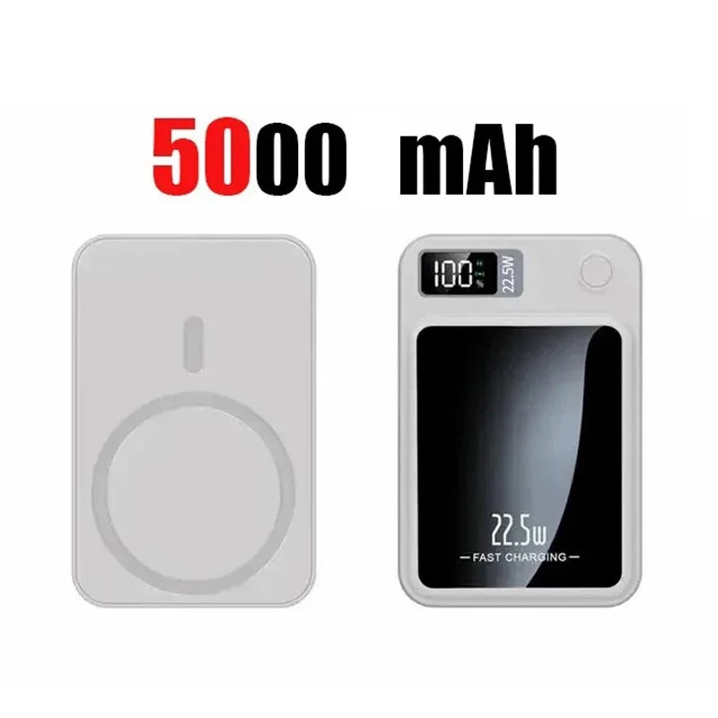 10000mAh Wireless Magnetic Power Bank Super Fast Charging Portable External Battery PowerBank Adapter For iPhone Huawei Xiaomi